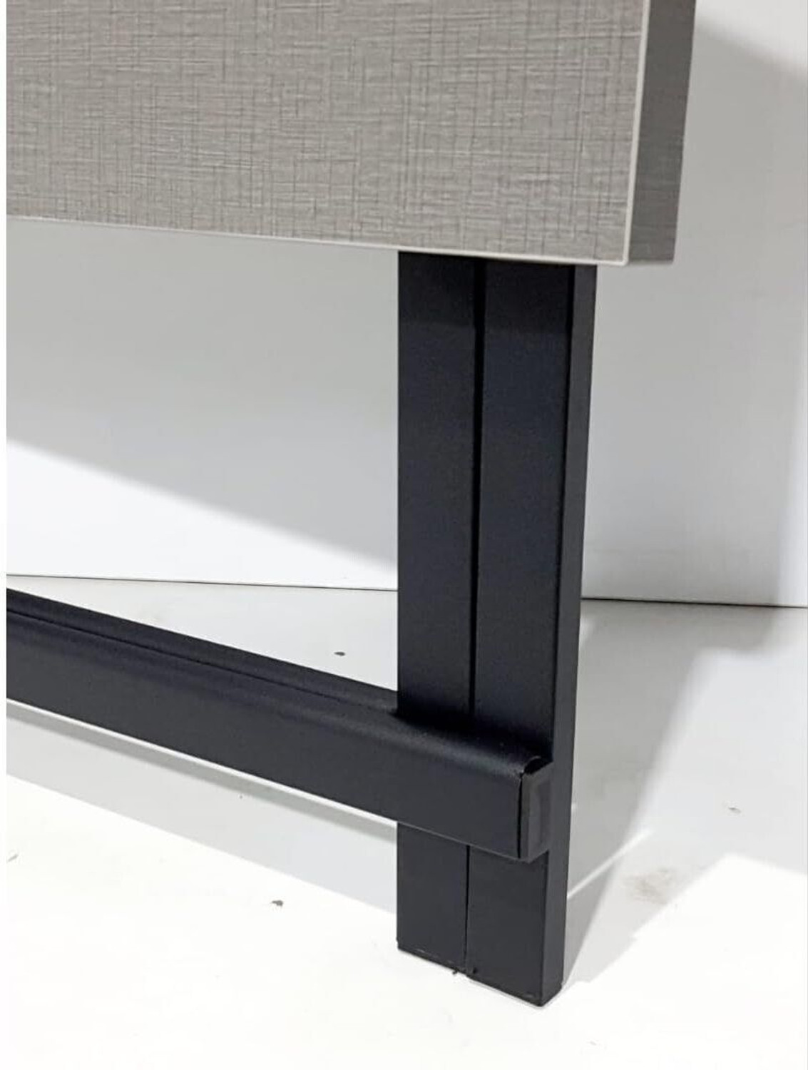 Image of spacepanda Loveit Heavy Duty Folding Table in 18MM Pre Laminated Panel Board 4x2Ft MS Frame Metal Multipurpose Table