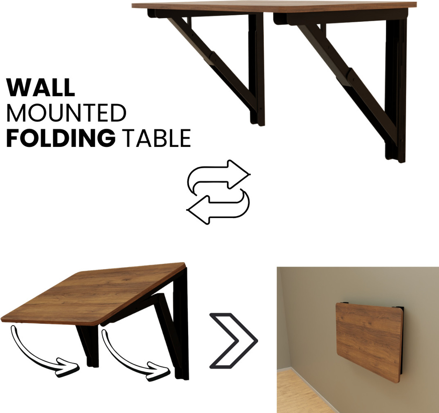Image of KRUGER WMFT Engineered Wood Multipurpose Table