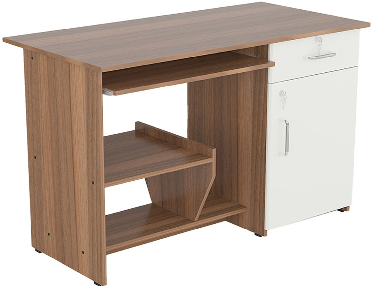 Image of neuspace Zada Engineered Wood Office Table