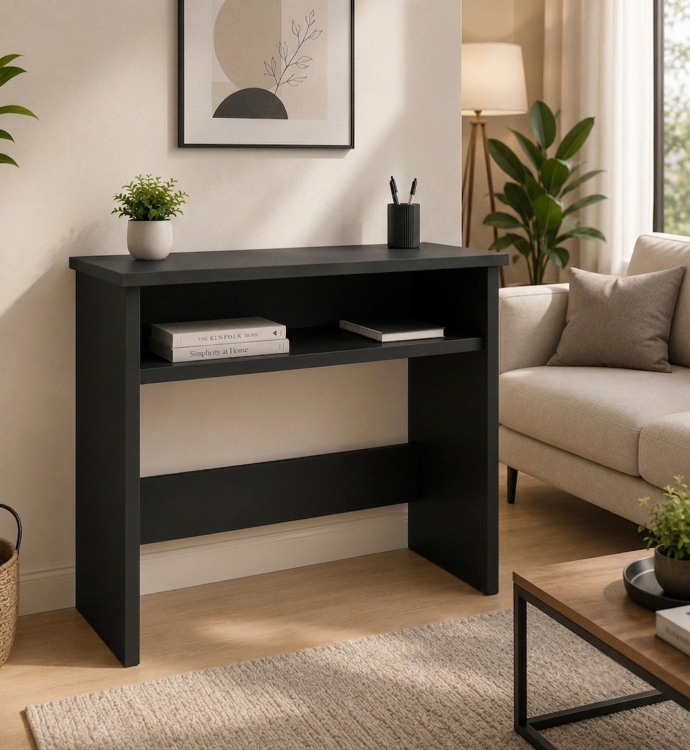 Image of Arizen Engineered Wood Computer Desk