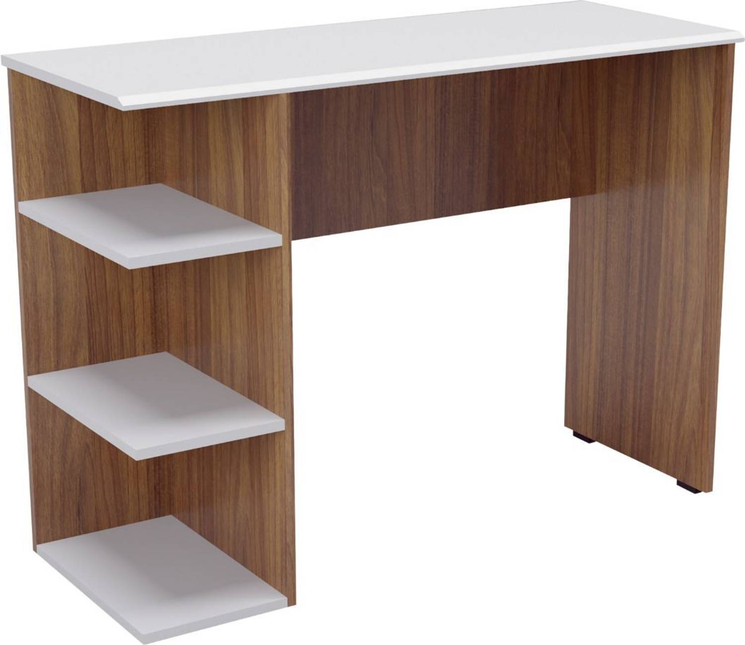 neuspace Venus Study Table with 3-Tier Bookshelf - Image 2