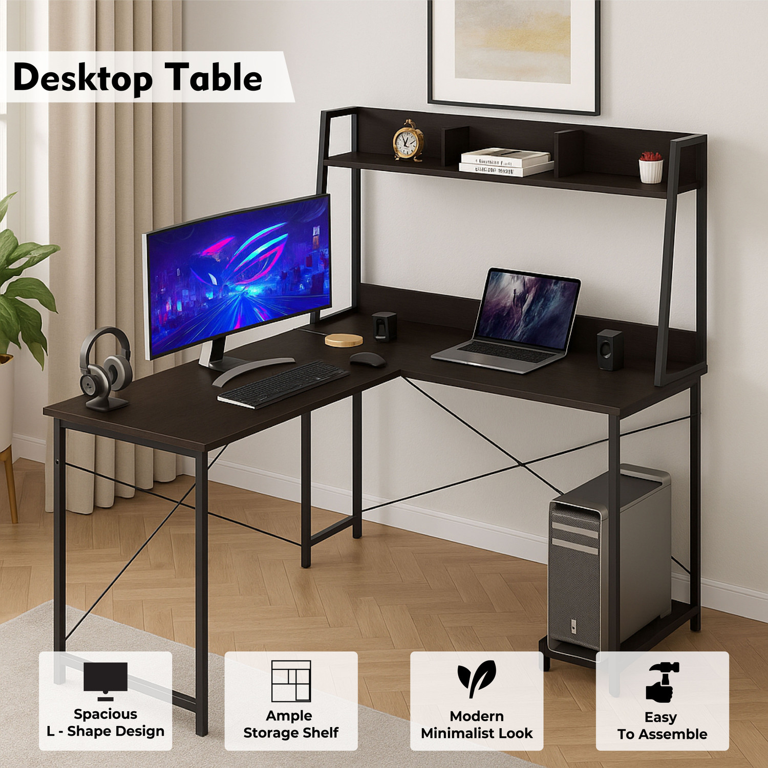 Image of Callas Engineered Wood Multipurpose Table