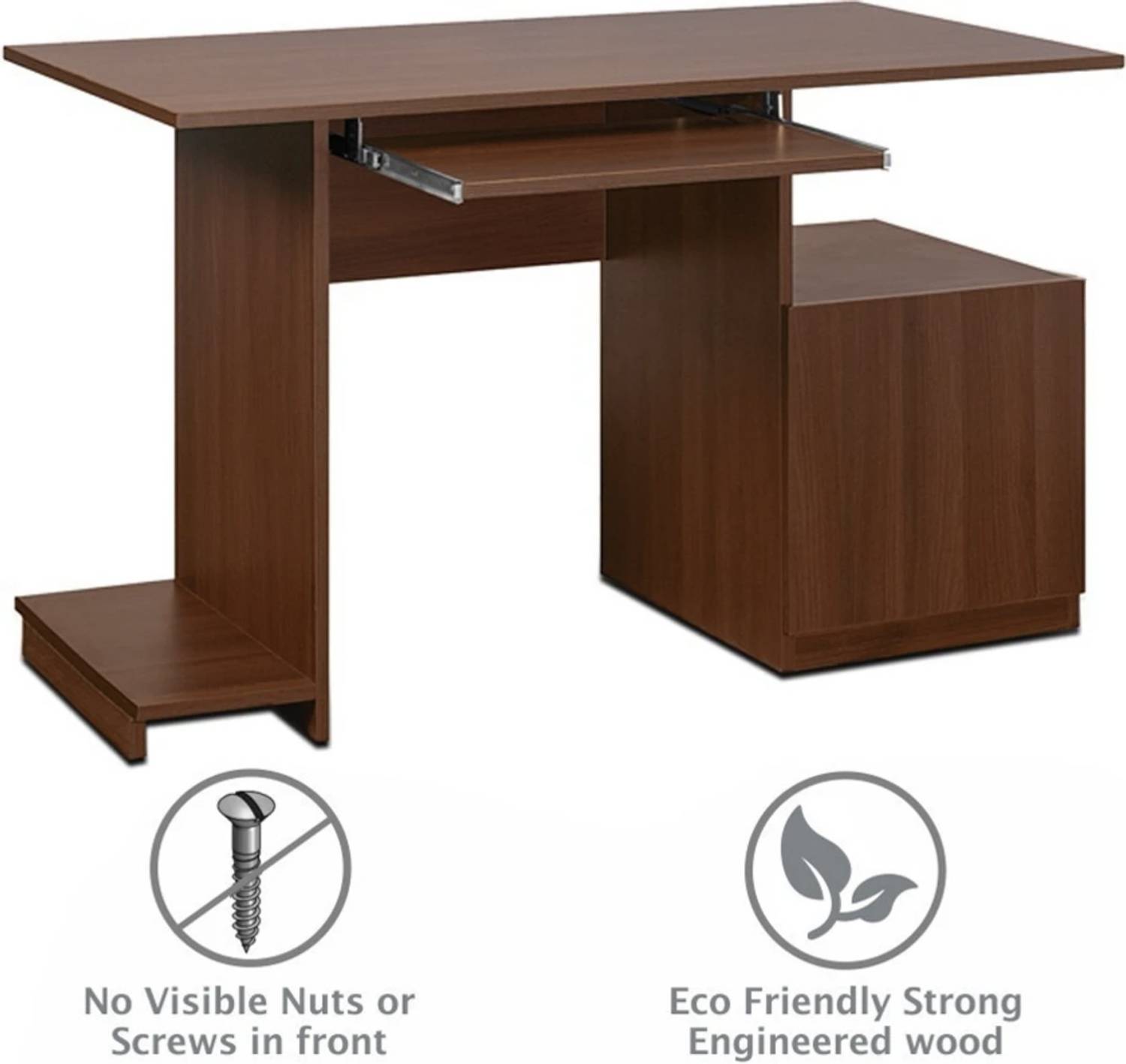 PPJ CRAFT Engineered Wood Computer Desk - Image 3