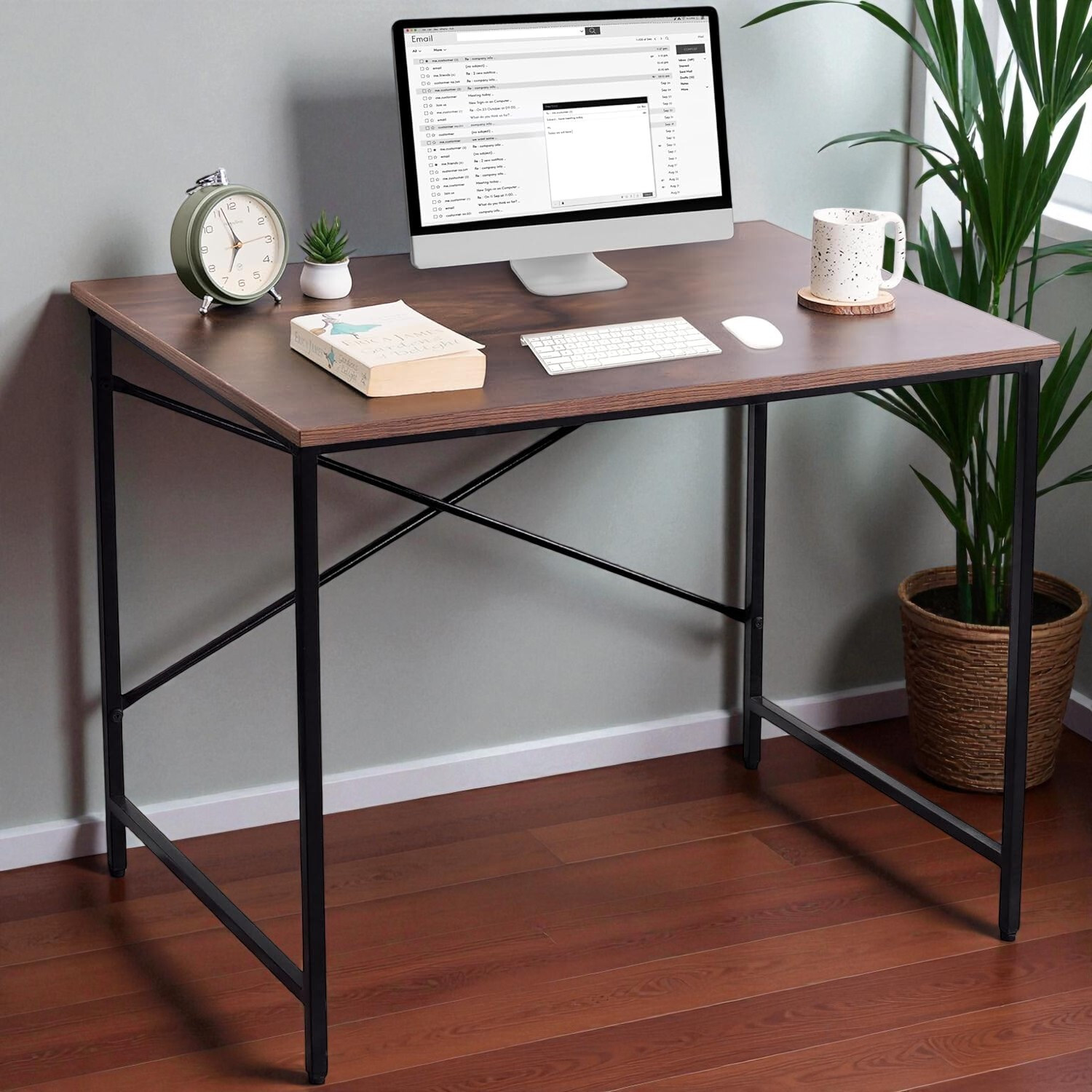 Image of SD STANDALONE Modern Office Desk & Study Table | Century Engineered Wood |for Home Engineered Wood Multipurpose Table