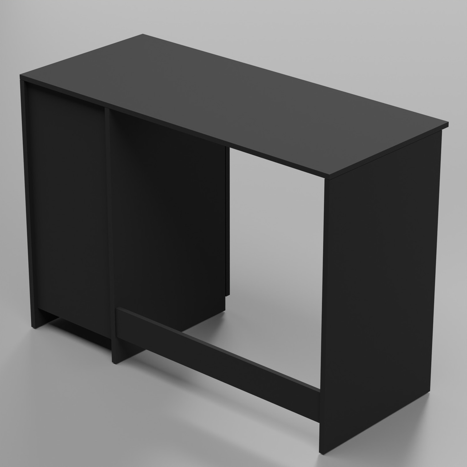 Image of Flipkart Perfect Homes Space-Saving Study & Work Desk with Storage Cabinet Engineered Wood Multipurpose Table