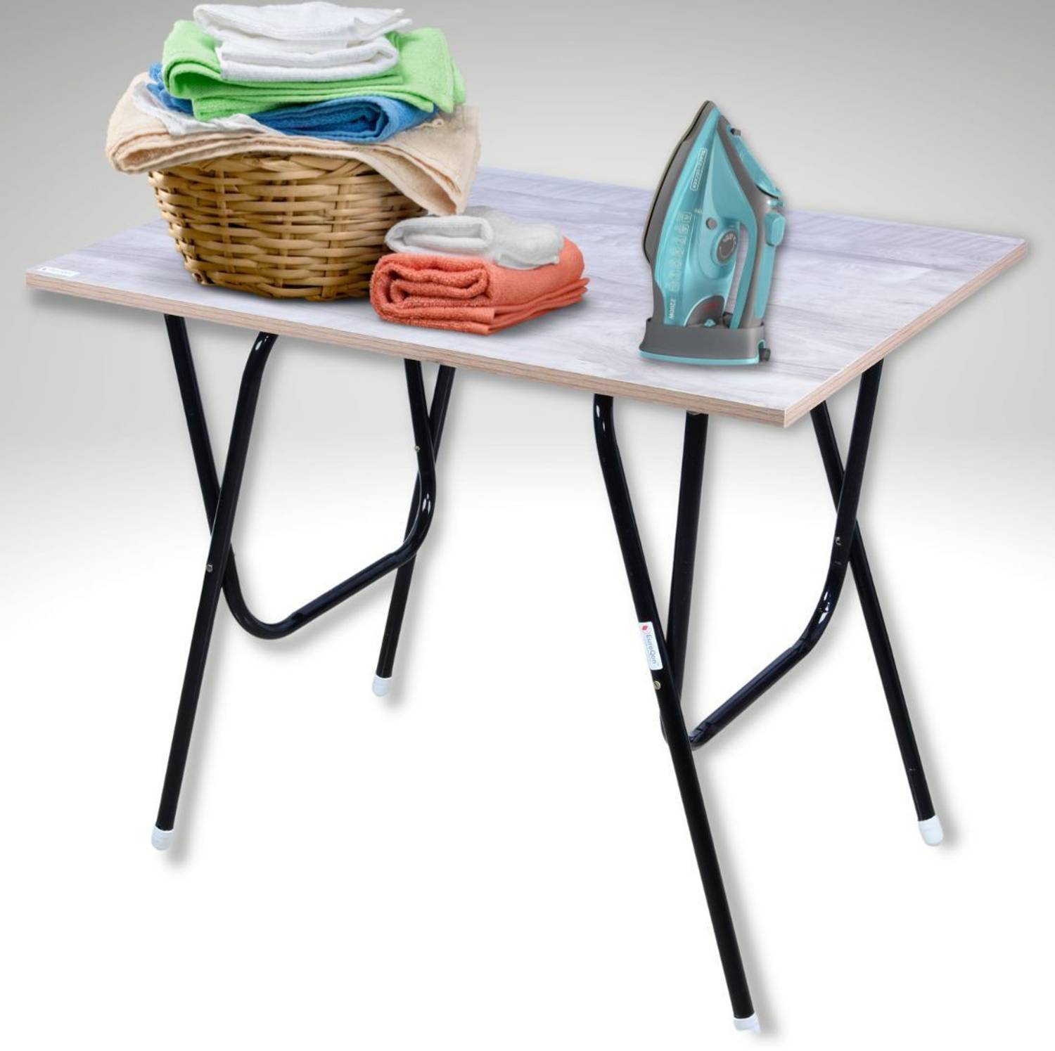 EuroQon Smart Foldable Multi-Use Laptop Dining Study Table - Image 5