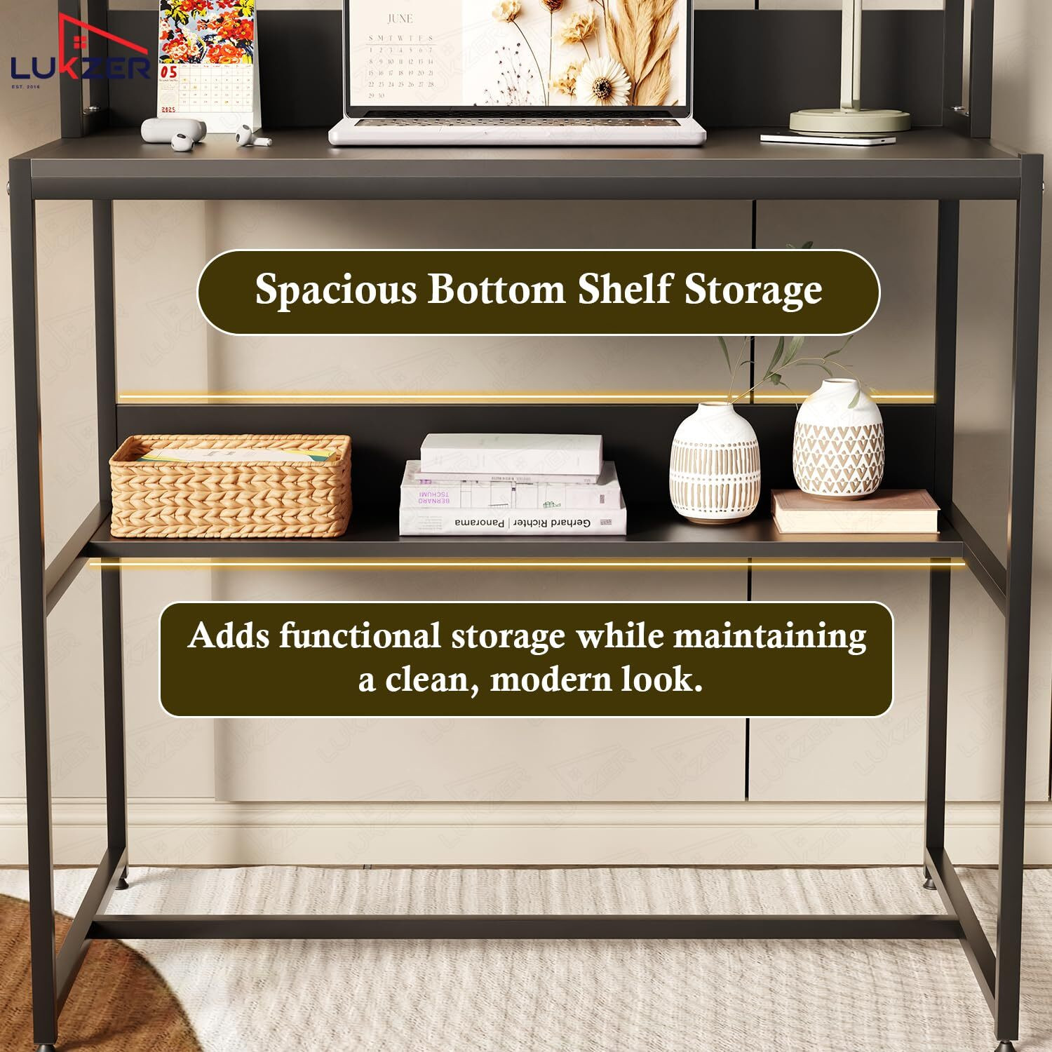 Image of LUKZER MST-010 Engineered Wood Multipurpose Table