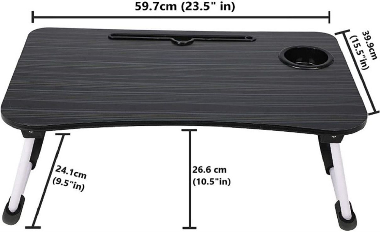 Image of BK SALES black table Plastic Study Table
