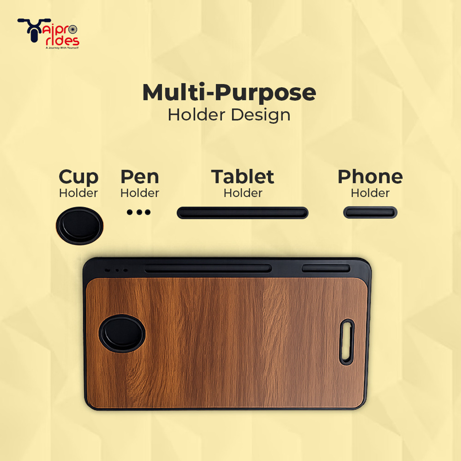 Image of XAIPRO Wood Portable Laptop Table
