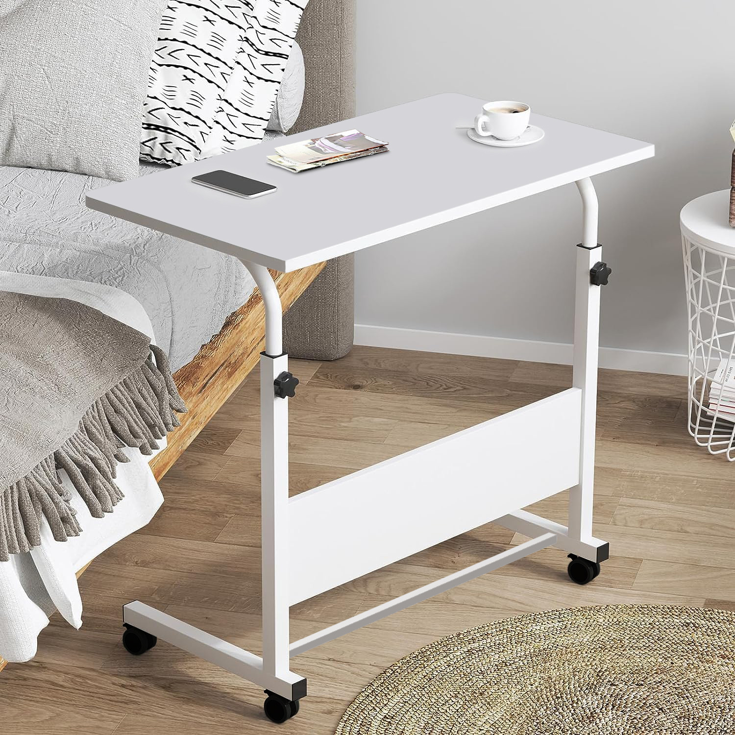 Image of Torche Torche Multipurpose Height Adjustable Movable Table for Computer & Wood Portable Laptop Table