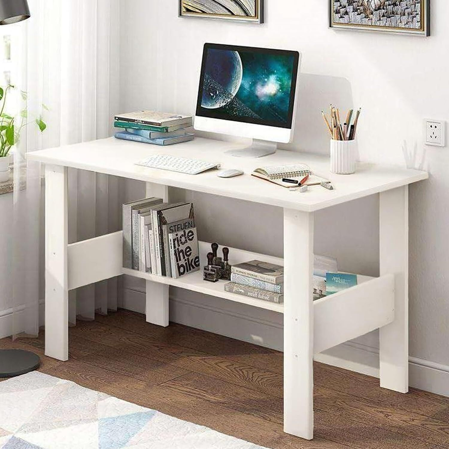 Image of Flipkart Perfect Homes Engineered Wood Multipurpose Table