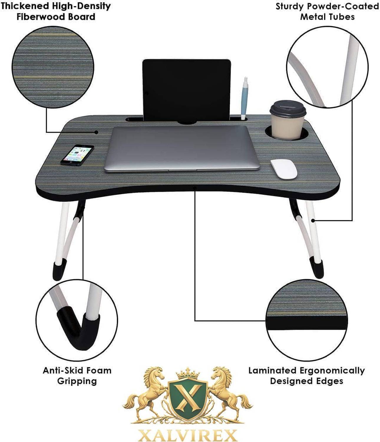 XALVIREX BLACK LINE1 Plastic Study Table - Image 2