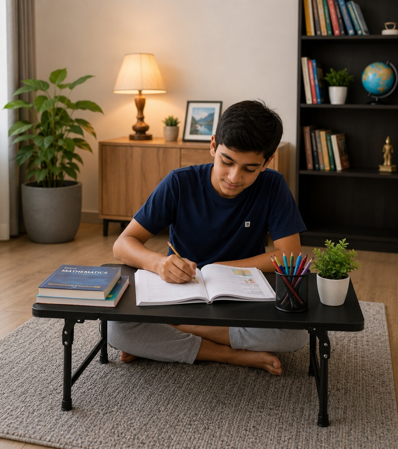 Image of Silverking Engineered Wood Study Table