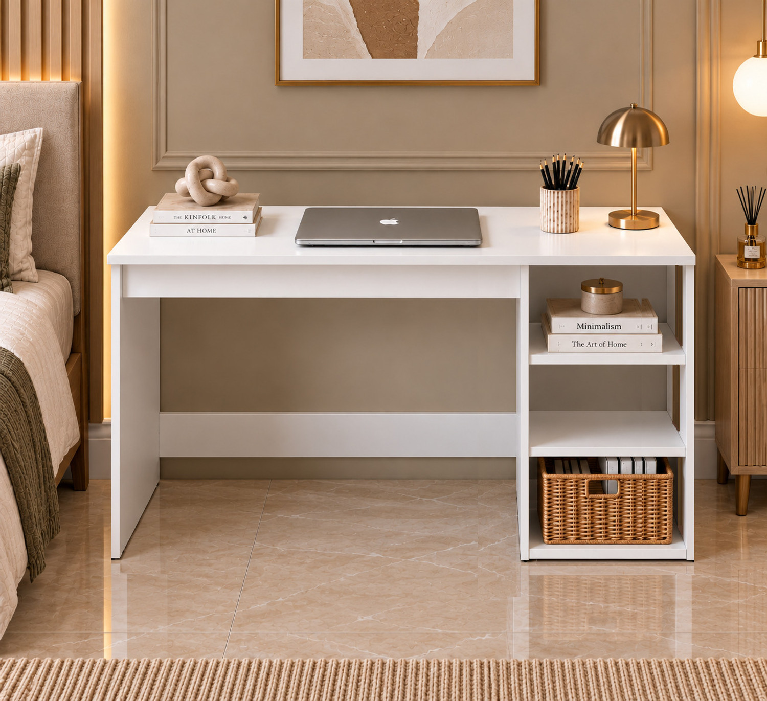 Image of Flipkart Perfect Homes Engineered Wood Multipurpose Table