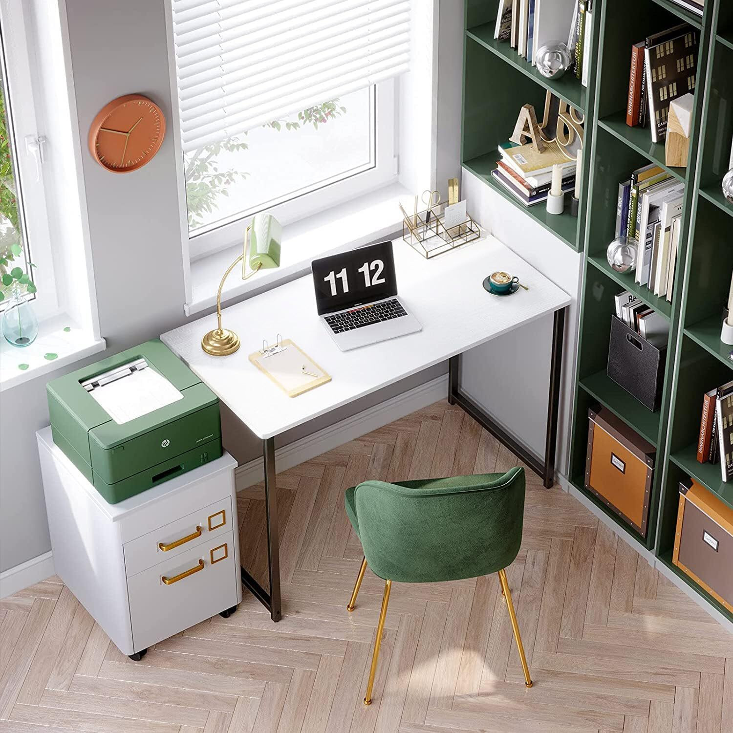 Image of SD STANDALONE Modern Office Desk & Study Table | Century Engineered Wood |for Home Engineered Wood Multipurpose Table