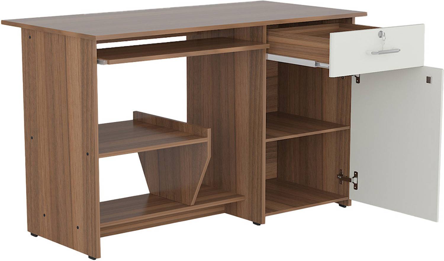 Image of neuspace Zada Engineered Wood Office Table