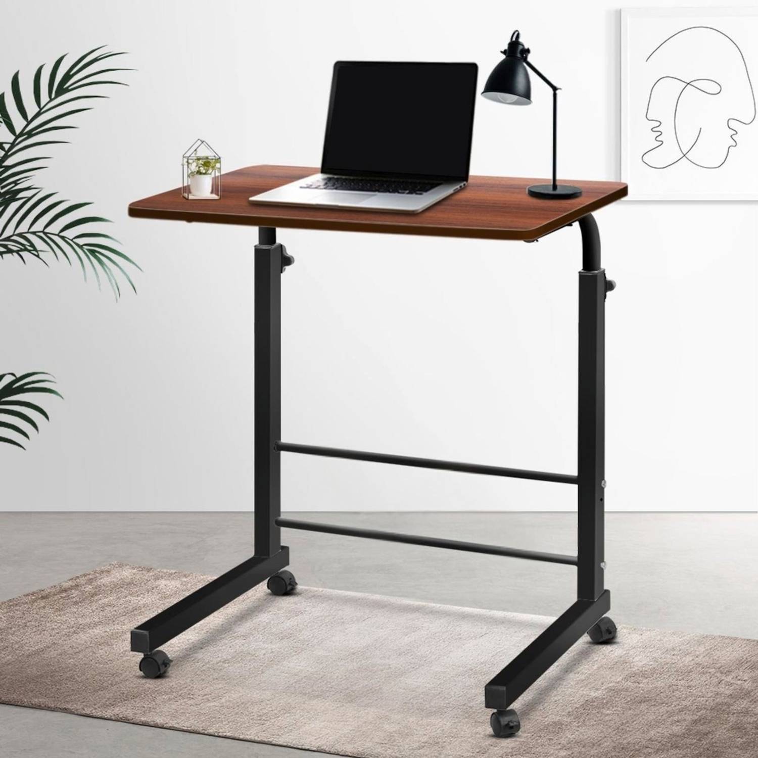 Truvex Engineered Wood Study Table (Free Standing, Finish Color -