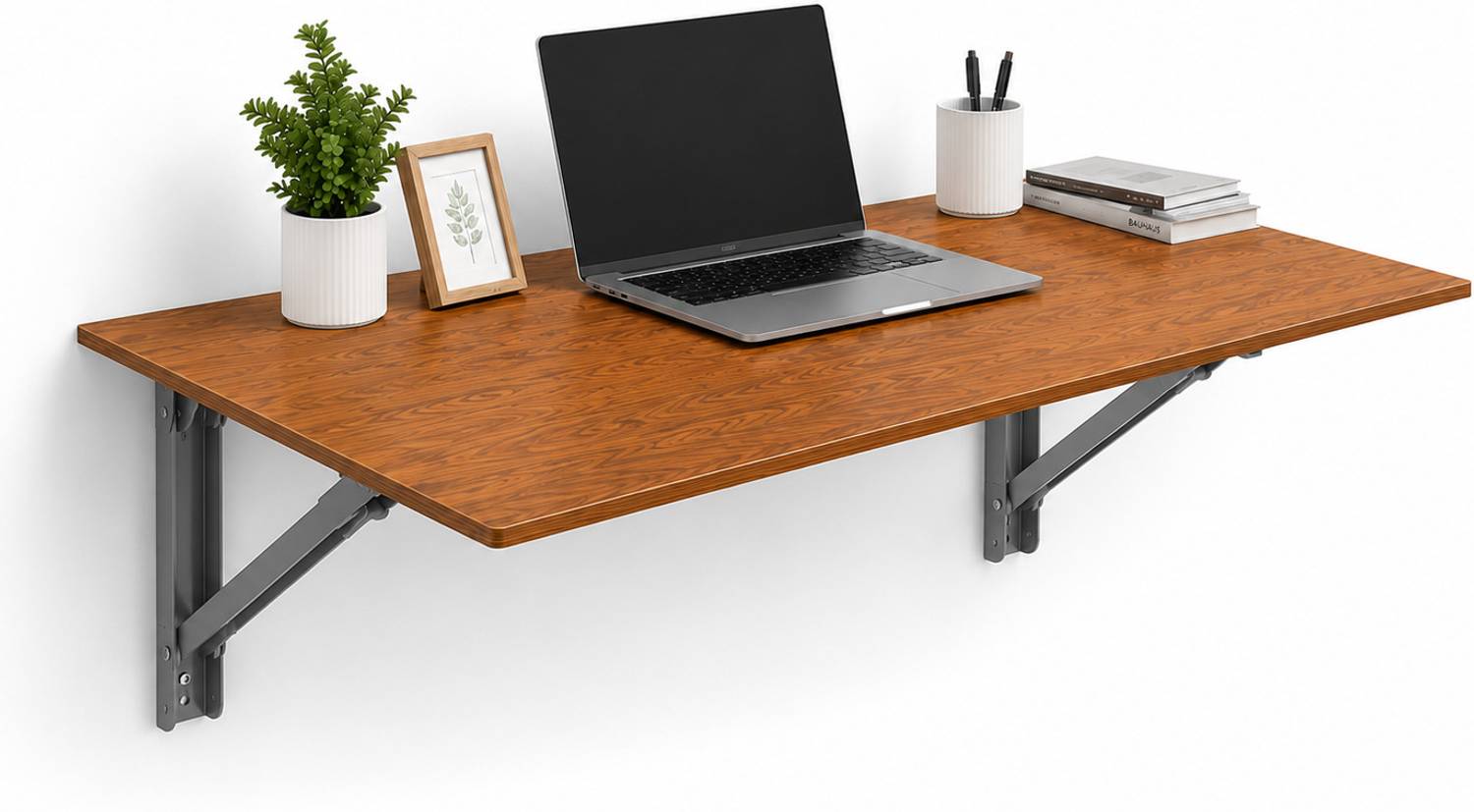 DESHCO 24x16 inch Wall Mounted Study Table - Image 1