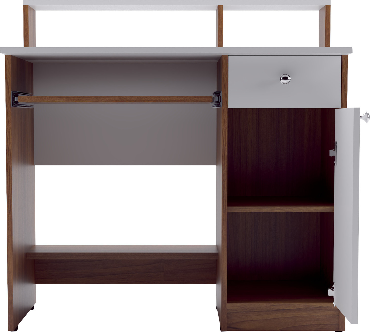 Image of neuspace Amber with Hutch Engineered Wood Study Table