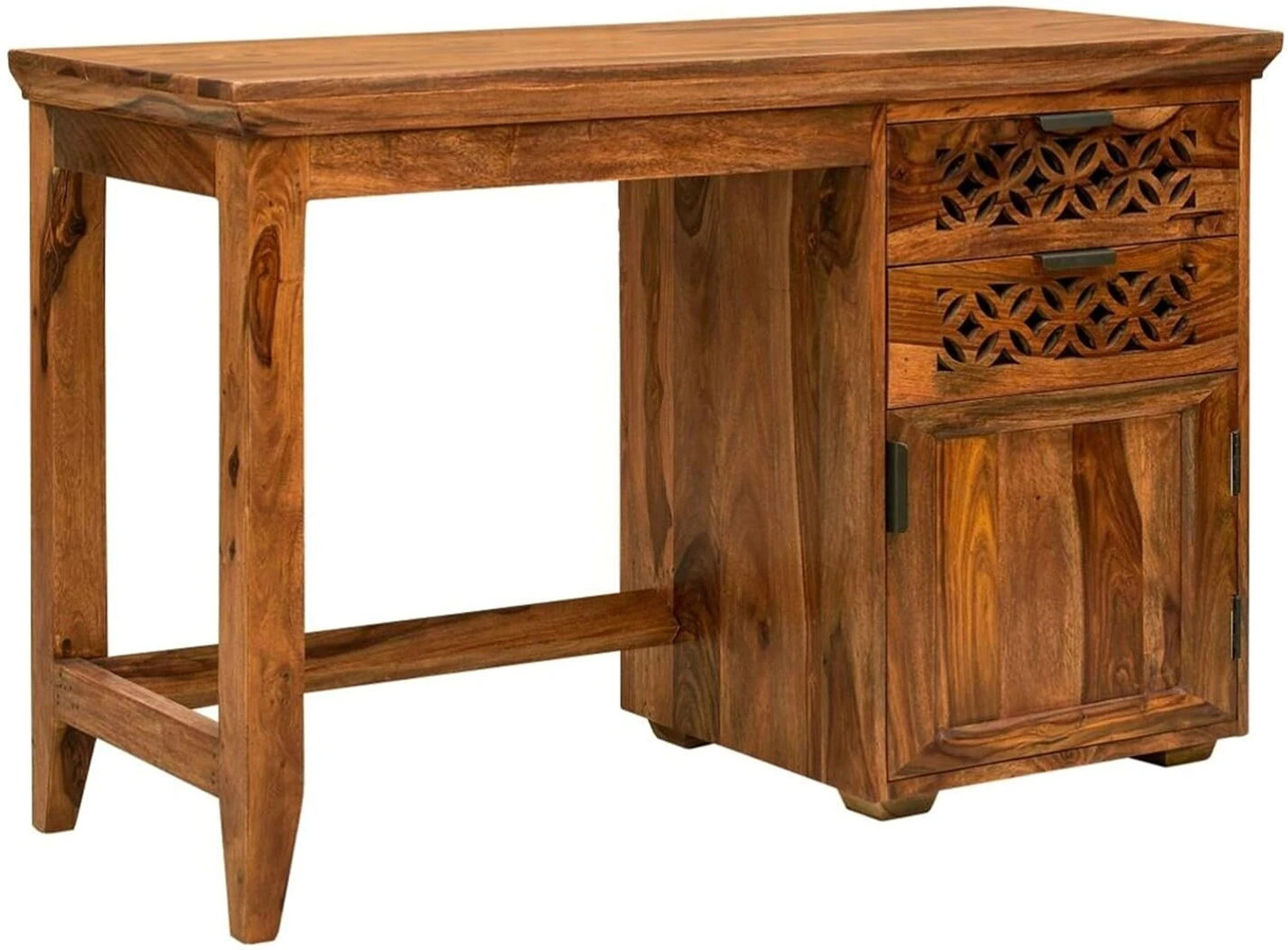 Image of Shree Jeen Mata Enterprises Solid Wood Study Table|Table With Chair| Wooden Study Table| Sheesham Wood Table Solid Wood Study Table