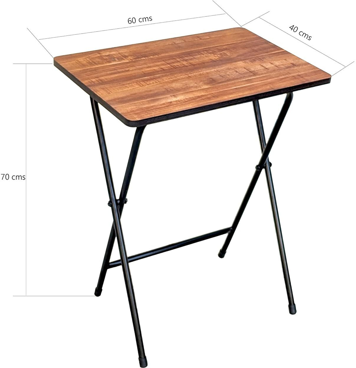 Image of Srikrishna Folding Laptop Table Engineered Wood Multipurpose Table