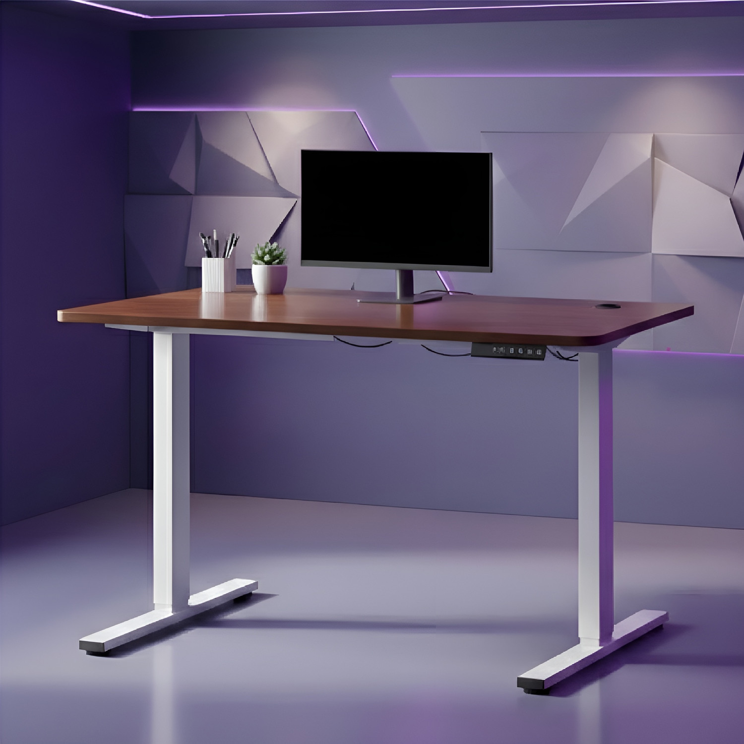 Image of Wakefit Notiq Metal Office Table