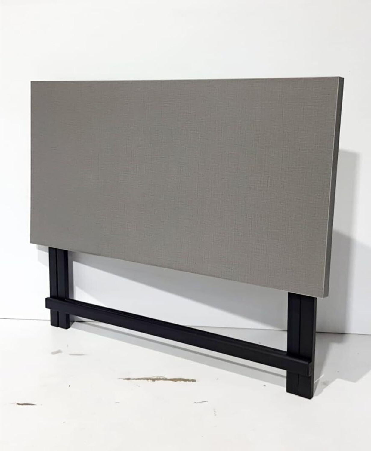 Image of spacepanda Loveit Heavy Duty Folding Table in 18MM Pre Laminated Panel Board 4x2Ft MS Frame Metal Multipurpose Table