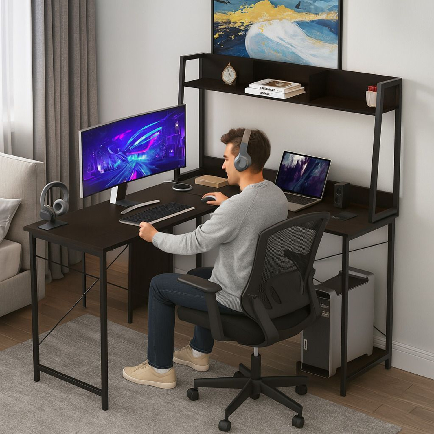 Image of Callas Engineered Wood Multipurpose Table