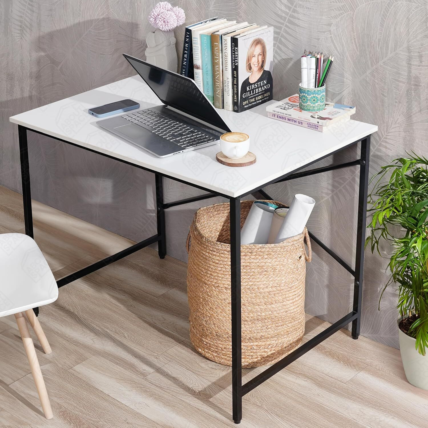 Image of SDSTANDLONE by sdstandlone Multipurpose Wood Laminated Study Table, Computer Table for Home and Office Ironing Board