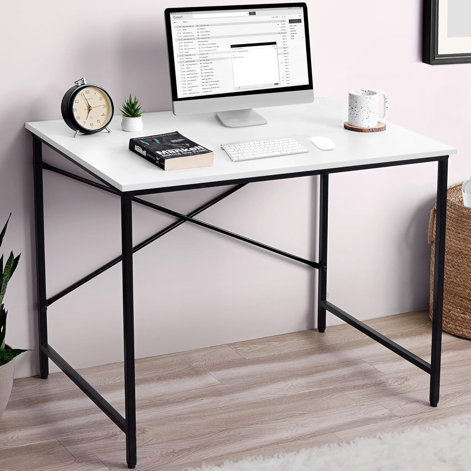 Image of SDSTANDLONE by sdstandlone Multipurpose Wood Laminated Study Table, Computer Table for Home and Office Ironing Board