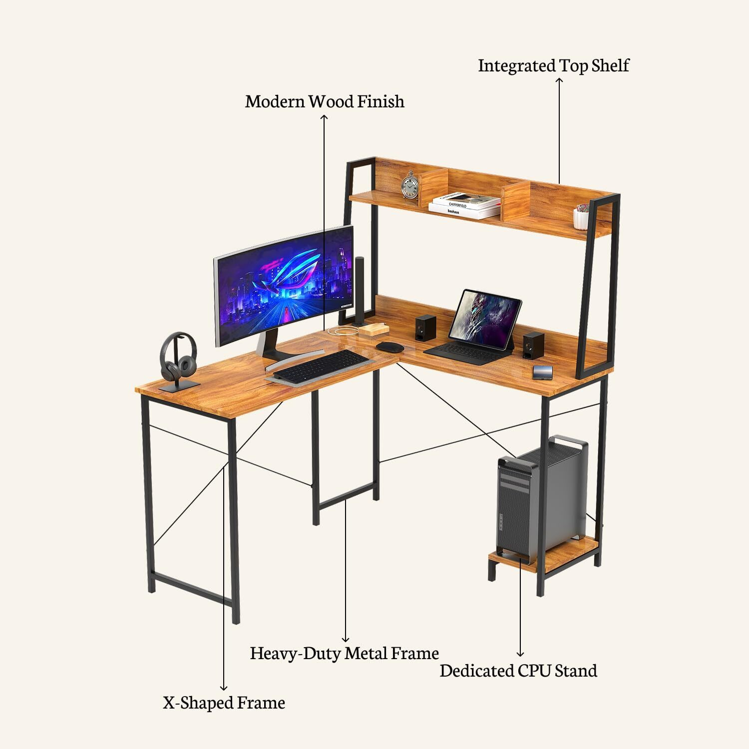 Image of Callas Engineered Wood Multipurpose Table