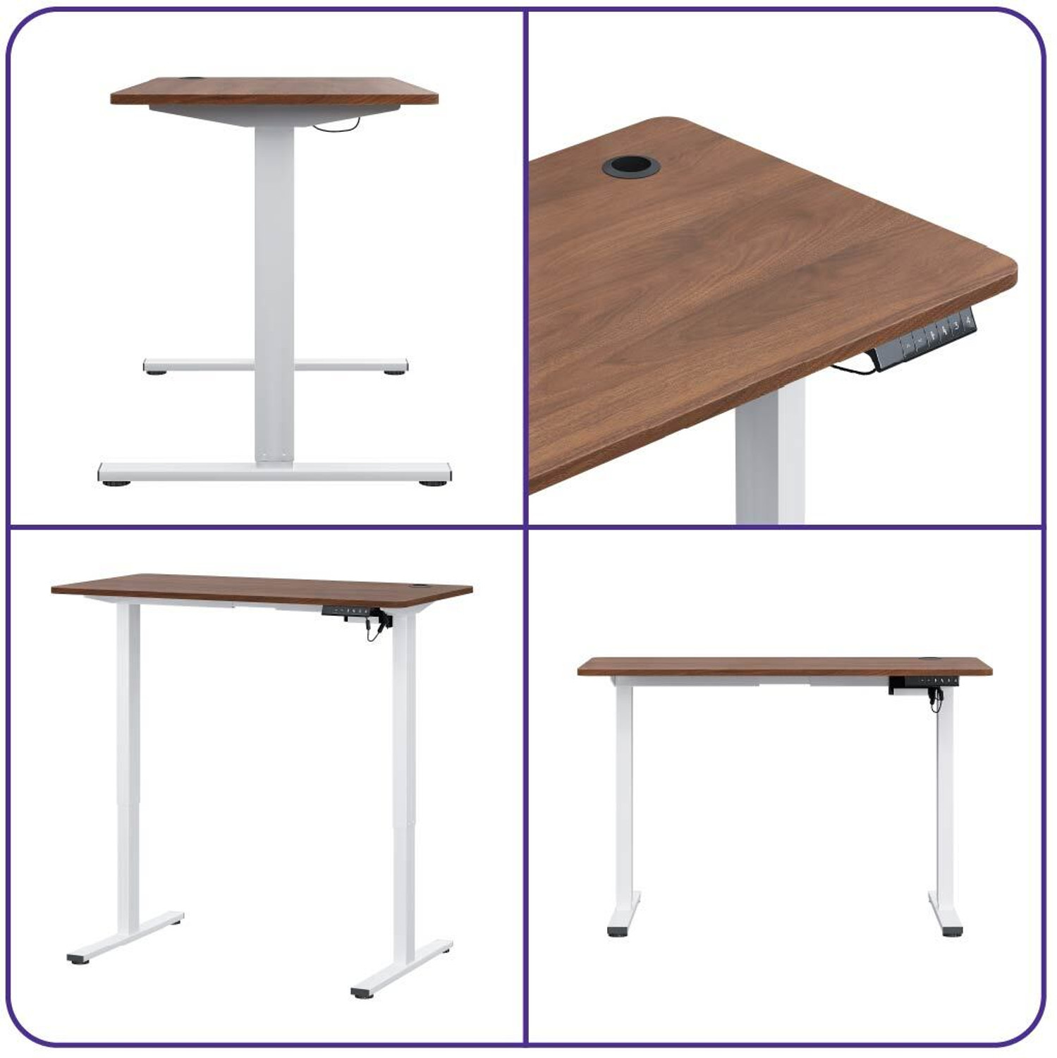 Image of Wakefit Notiq Metal Office Table