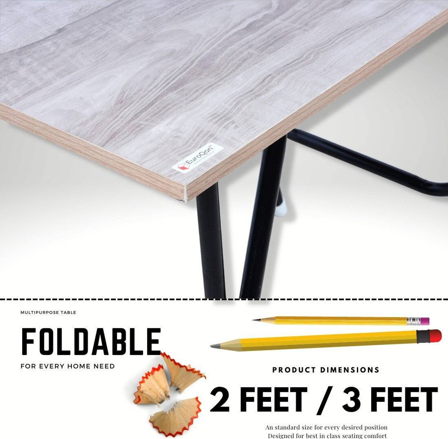Praveen Solid Wood Study Table - Image 3