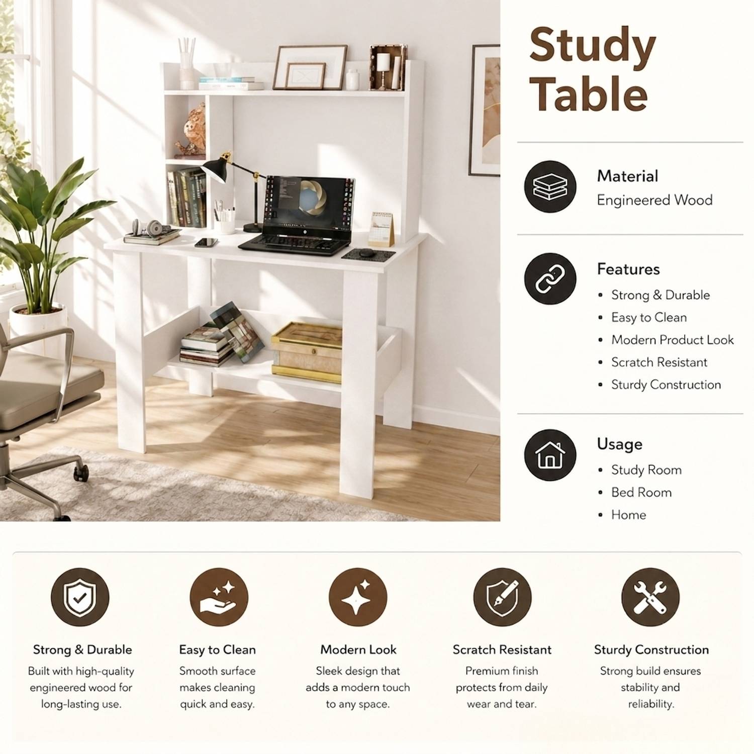 SPYDER Portable Work From Home Study Desk - Image 5