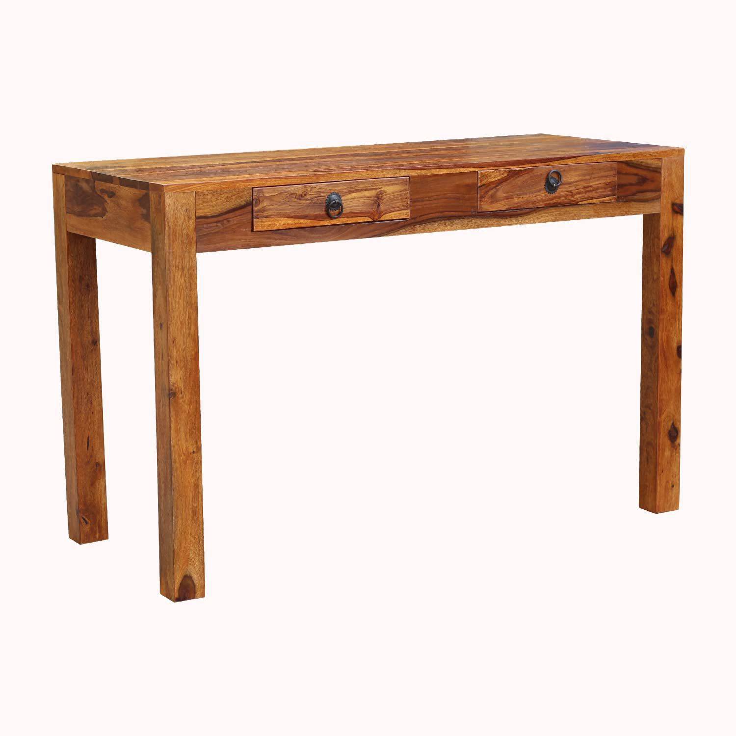 Meera Sheesham Wood Study Table - Image 2