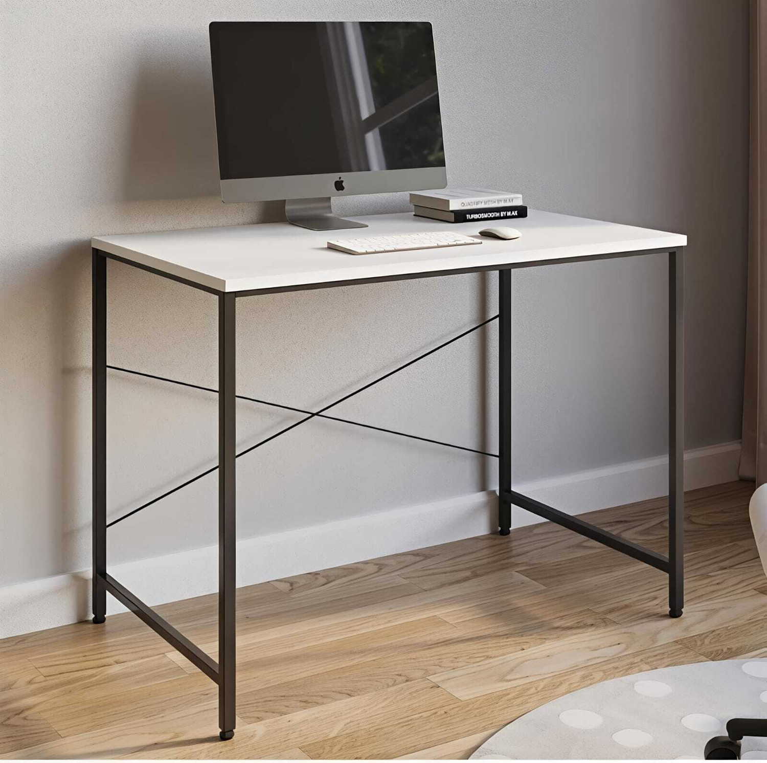 Image of SD STANDALONE Modern Office Desk & Study Table | Century Engineered Wood |for Home Engineered Wood Multipurpose Table