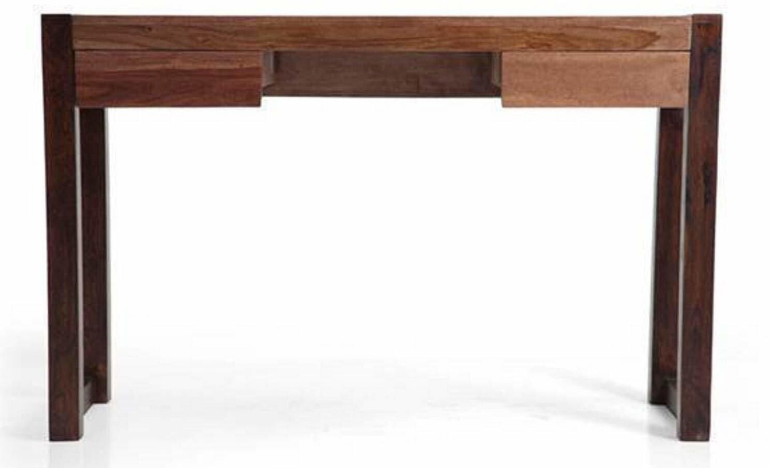 Image of WOODSTAGE Writing Study Table for Students Utility Laptop Tables Office Desk Solid Wood Study Table