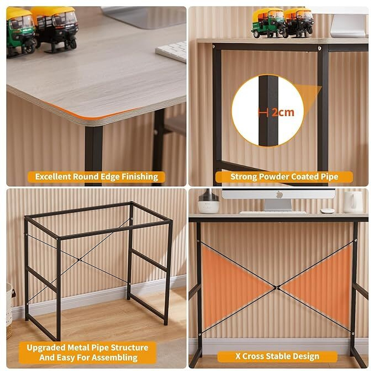 Image of Deskooze 1C Engineered Wood Multipurpose Table