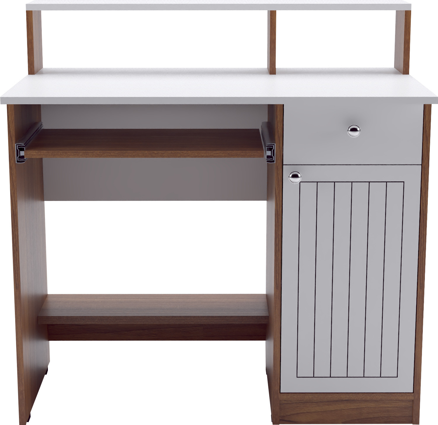 Image of neuspace Amber with Hutch Engineered Wood Study Table