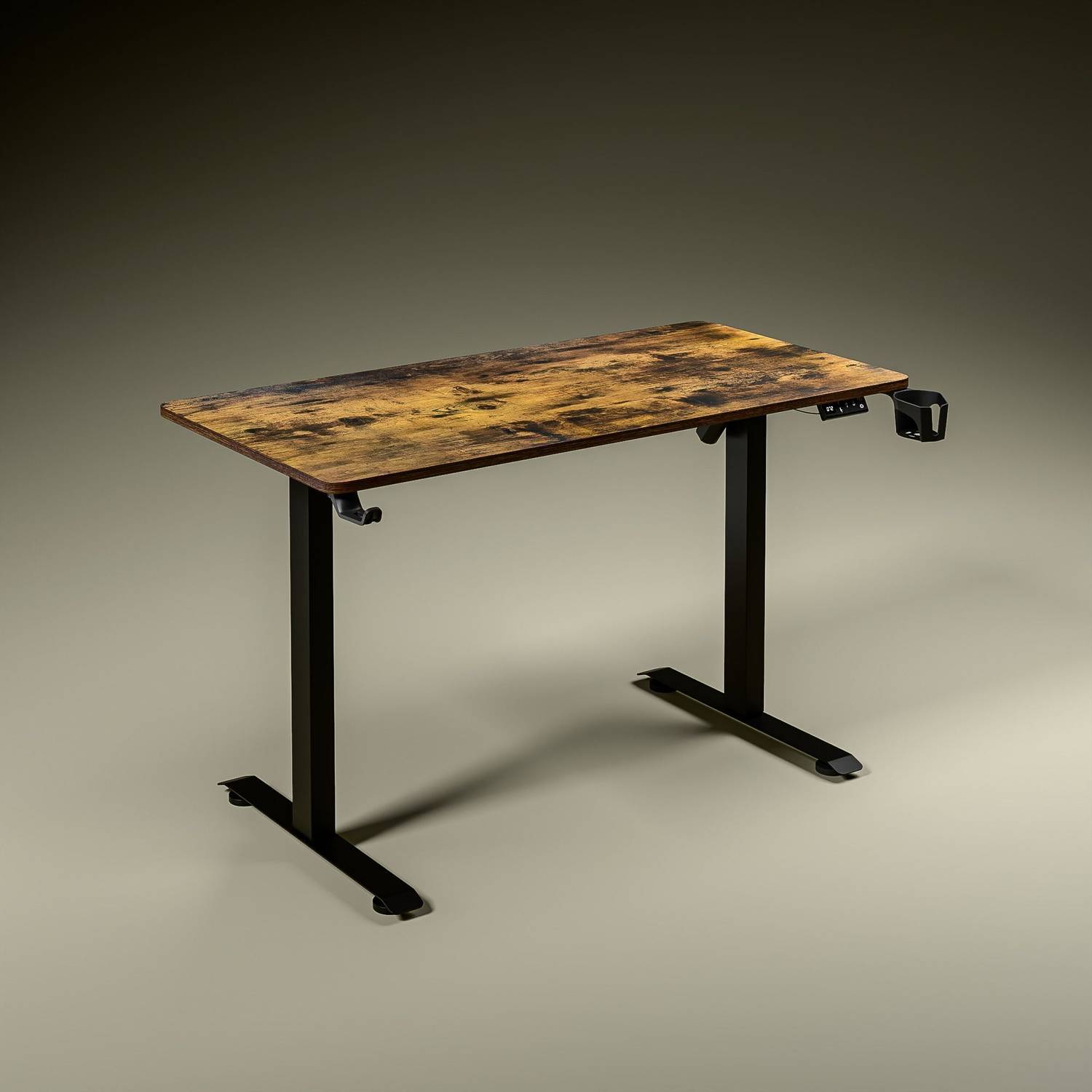 GEEKFIELD MIL KHAKI × SC SLIDE TOP TABLE GREEN SOUL Imperium Pro Electric Height Adjustable 120cm wide