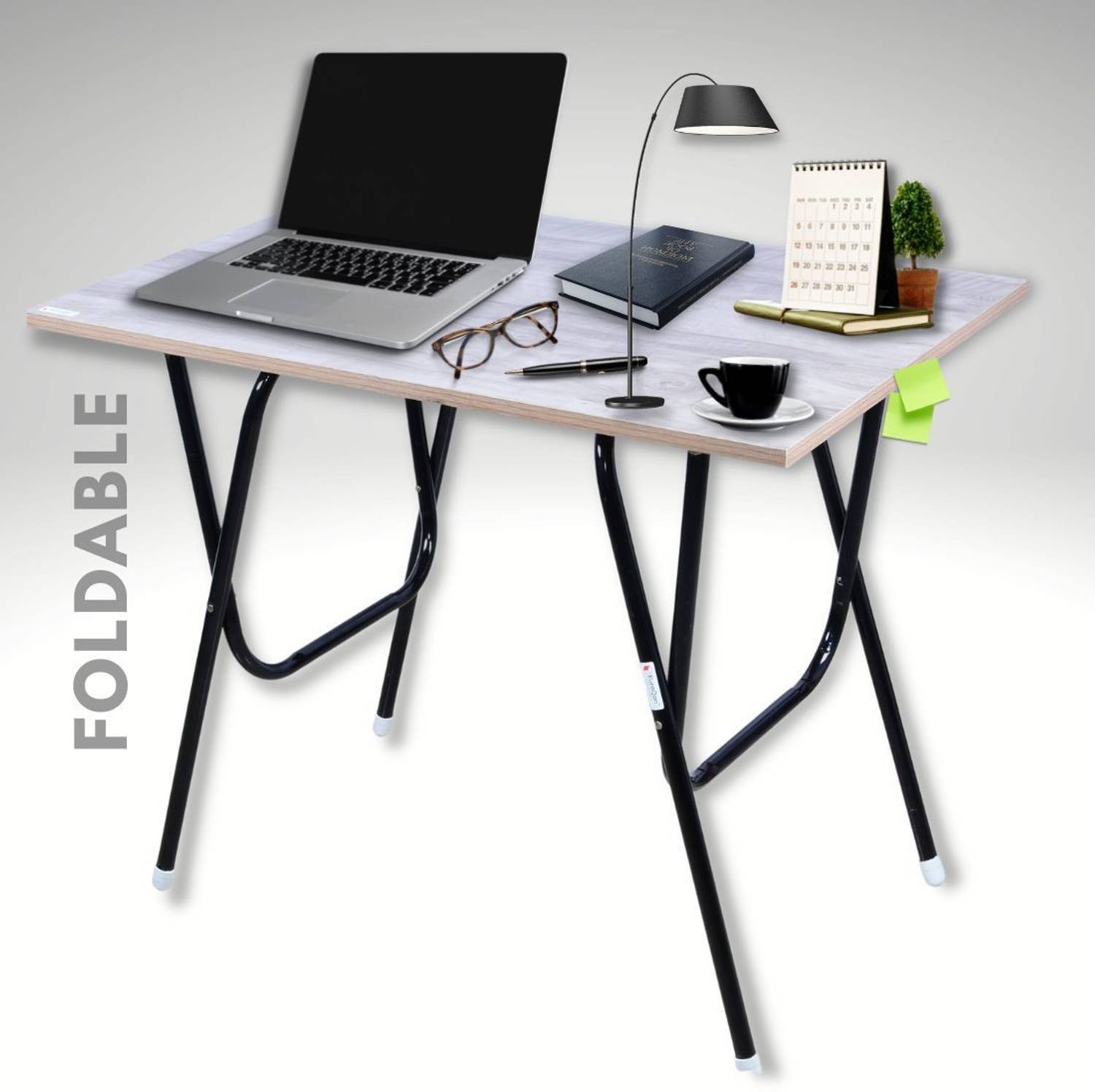 EuroQon Smart Foldable Multi-Use Laptop Dining Study Table - Image 2