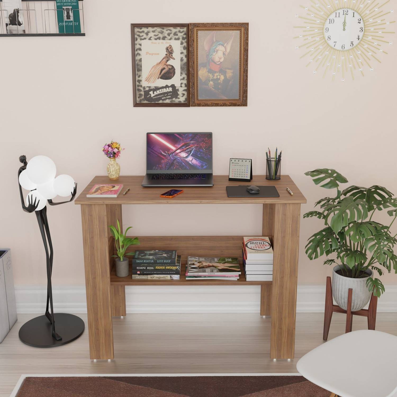 Avenue Venture Multipurpose Portable Study Desk, Office Desk, Kids Desk Table Engineered Wood Multipurpose Table