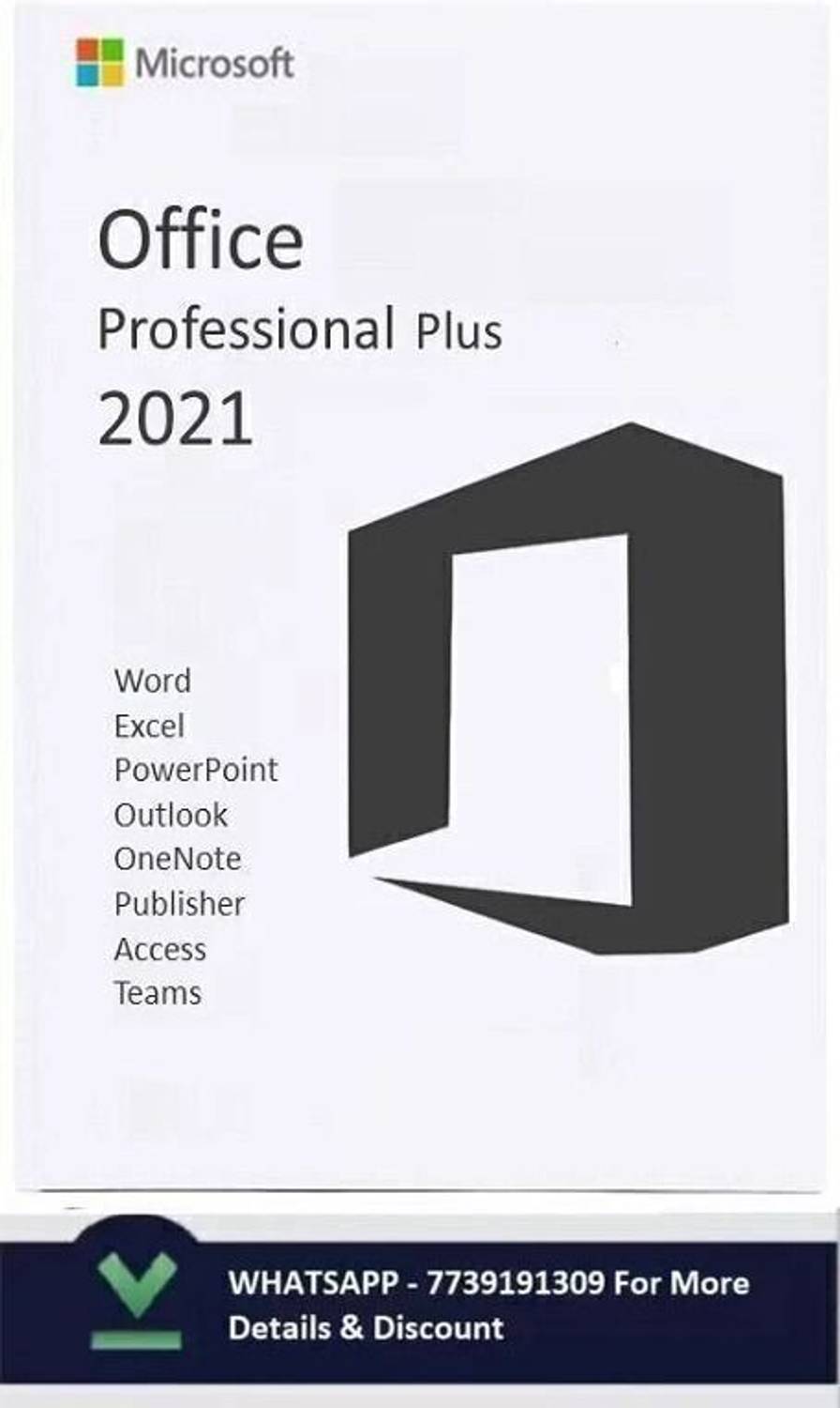 MICROSOFT Office Professional Plus 2021 for Windows (Lifetime