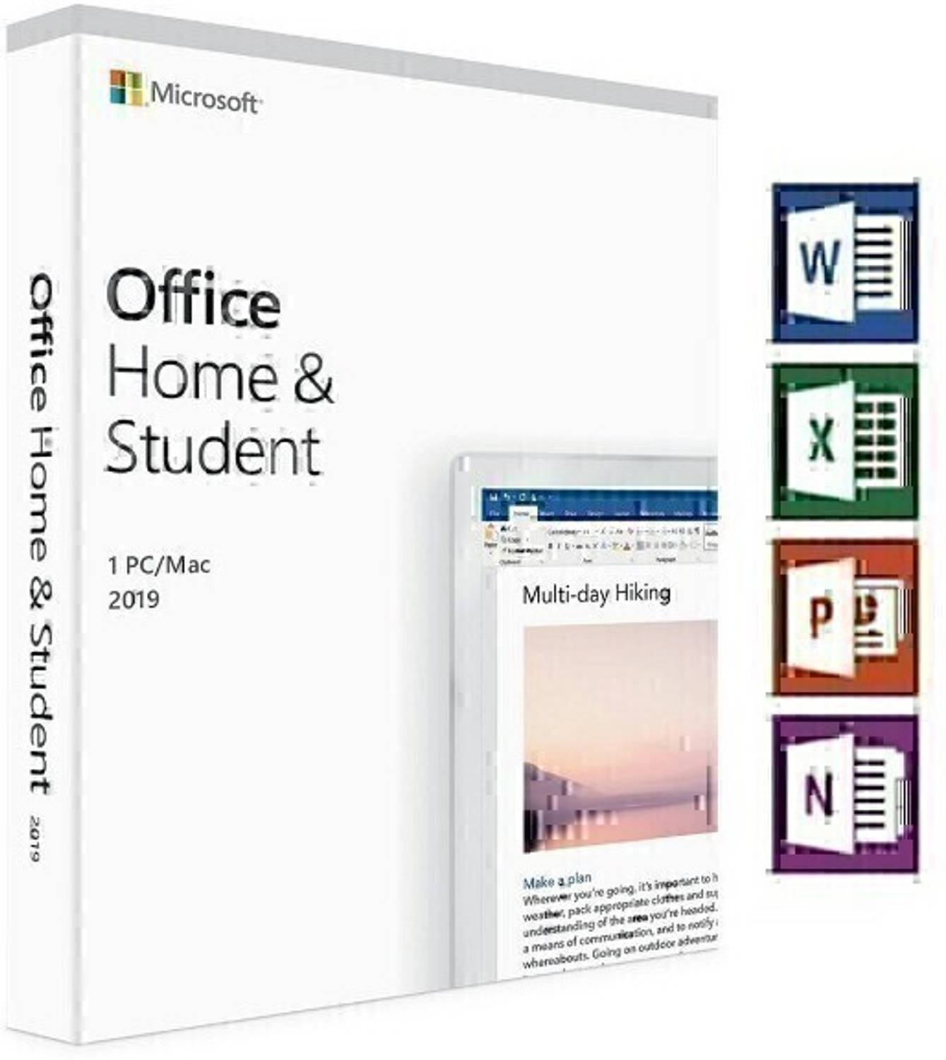 MICROSOFT Office Home & Student 2019 (1 User, Lifetime Validity