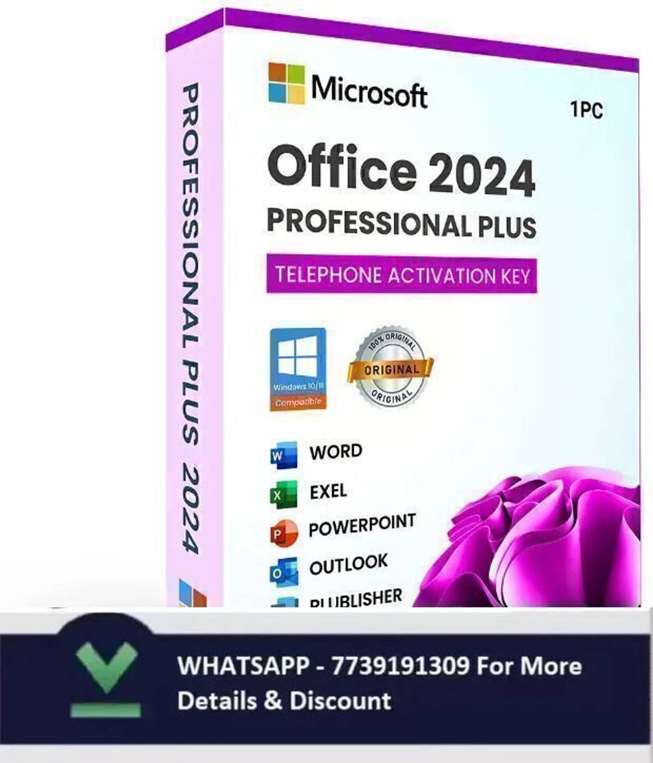 MICROSOFT Office 2024 Pro Plus DVD Pack - MICROSOFT : Flipkart.com