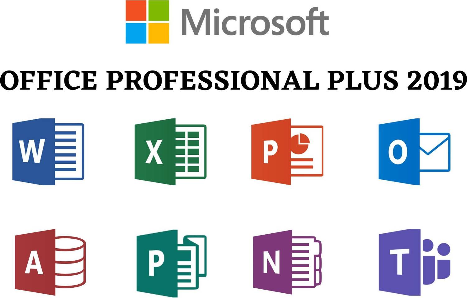 MICROSOFT Office Professional Plus 2019 & Windows 11 Pro (1 User