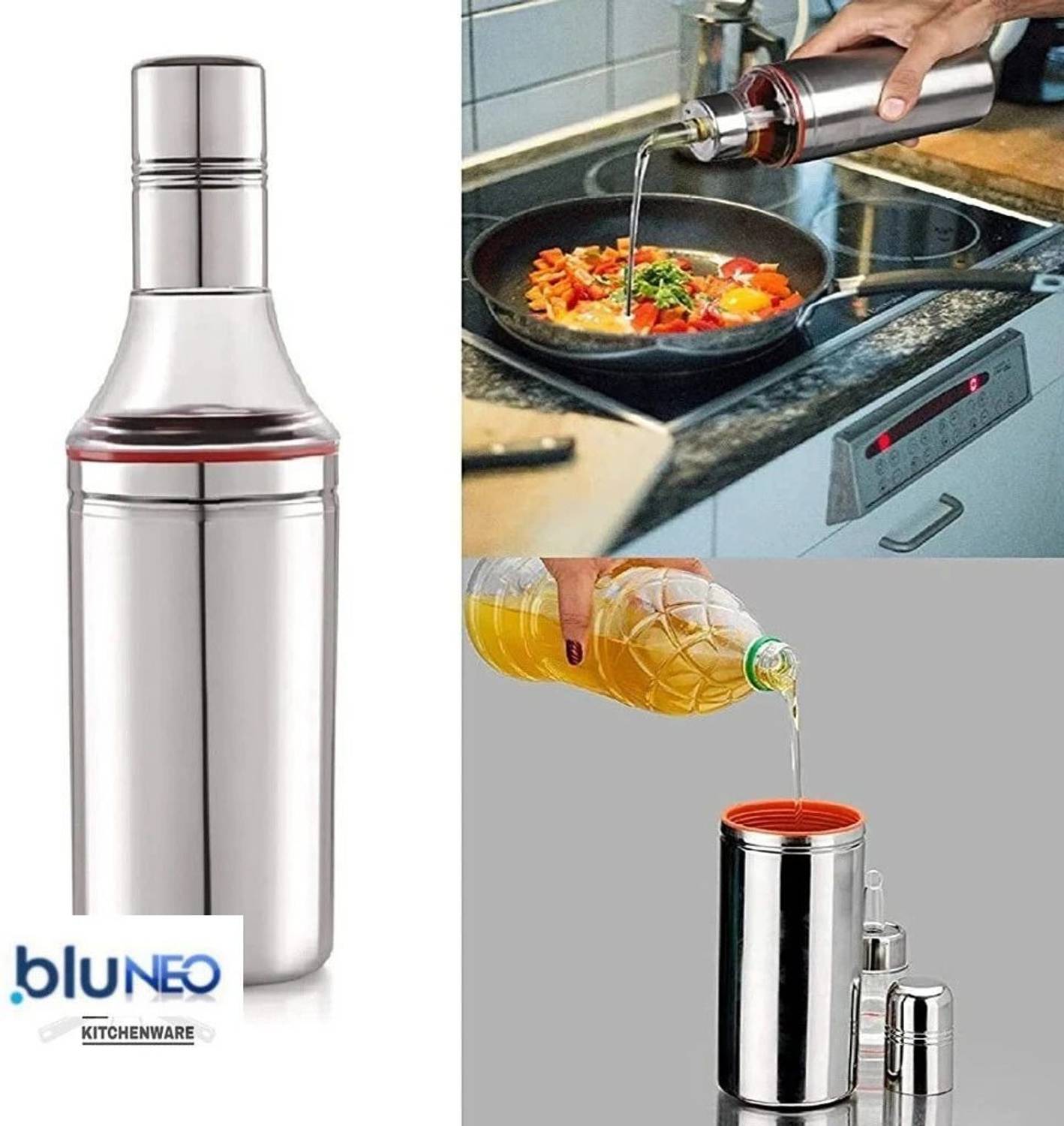 BluNeo 1000 ml Cooking Oil Dispenser
