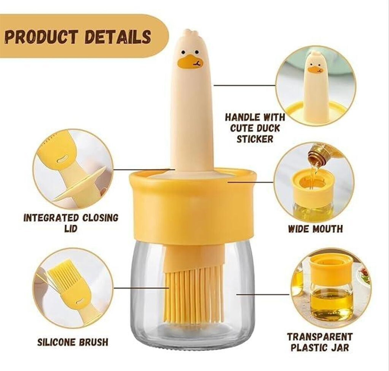 Image of Jaybalaji 250 ml, 500 ml, 1000 ml Cooking Oil Dispenser Set