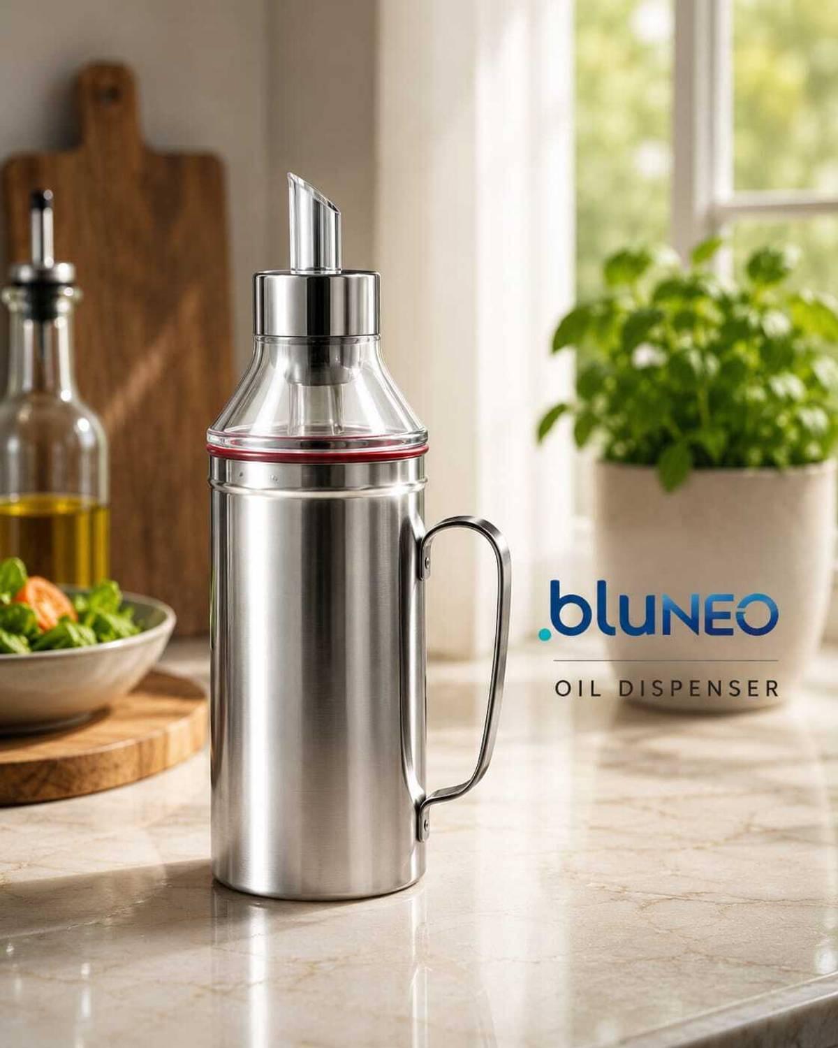 BluNeo 1000 ml Cooking Oil Dispenser