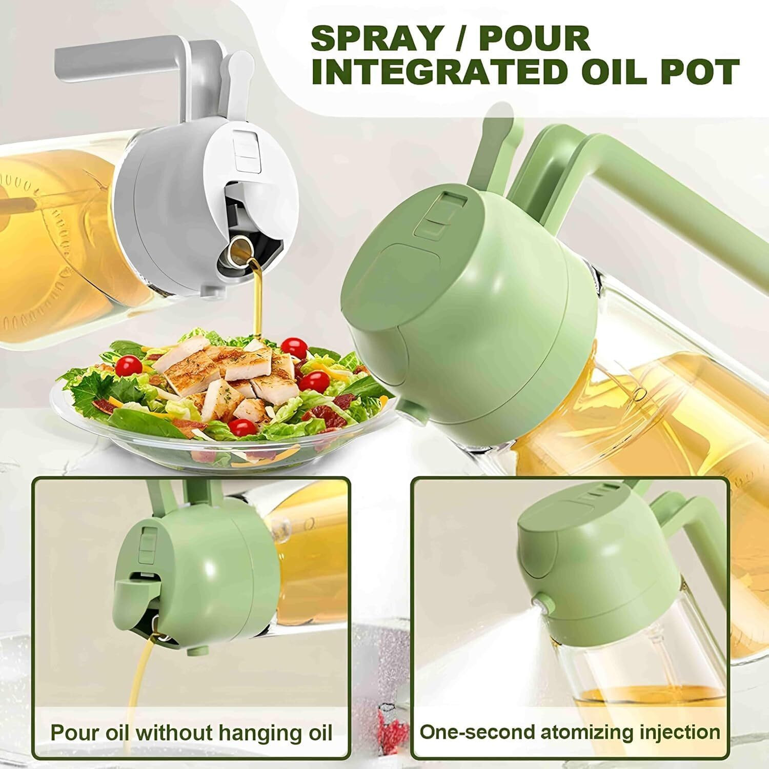 Image of OnisHomes 750 ml Cooking Oil Sprayer Set